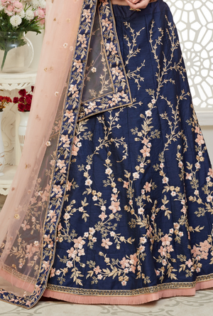 Blue Lehenga Choli