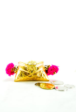 Pink Mini Coin bag - Desi Royale