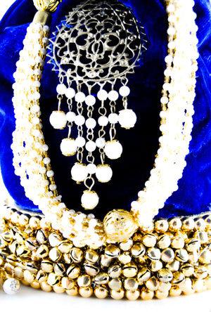 Blue Wedding Potli bag - Desi Royale