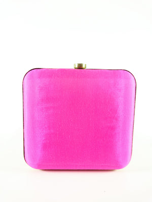 Pink Bridal Clutch - Desi Royale