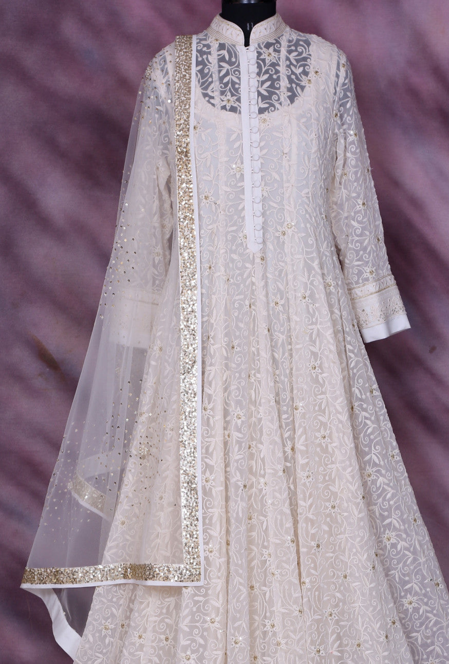 White on sale designer dress
