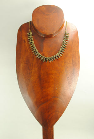 Sterling Gold Ekavali Necklace - Desi Royale