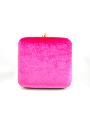 Pink Wedding Clutch - Desi Royale